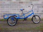 Велосипед трёхколёсный- веломобиль взрослый